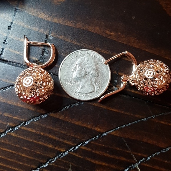 Gold plated earrings - Picture 5 of 5